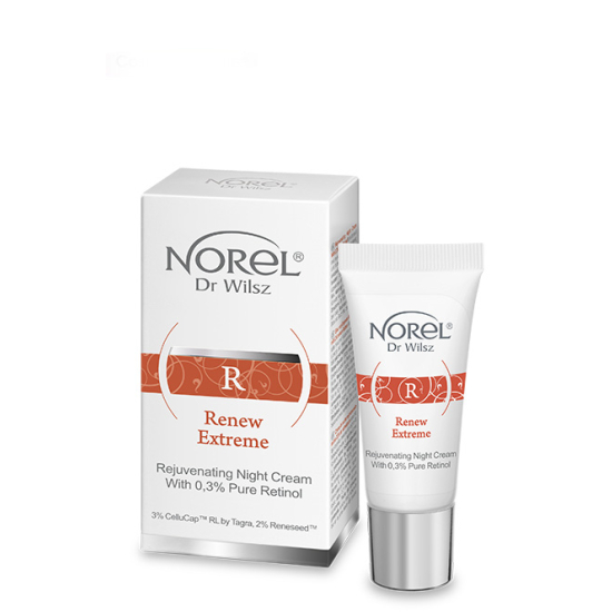NOREL DR.WILSZ RENEW EXTREME  ODMŁADZAJĄCY KREM NA NOC Z CZYSTYM RETINOLEM 15ML DS530 wyprzedaż